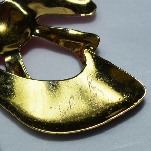 LUNCH AT THE RITZ (LATR) Shoe and Bow Necklace - Picture 4 of 7